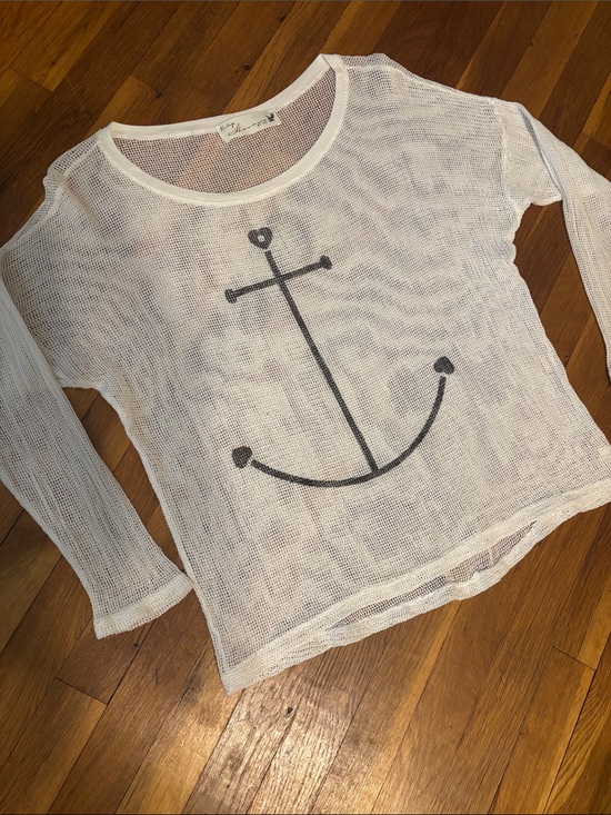 Vintage Havana Tops - Vintage Havana Cotton Mesh Top Coverup